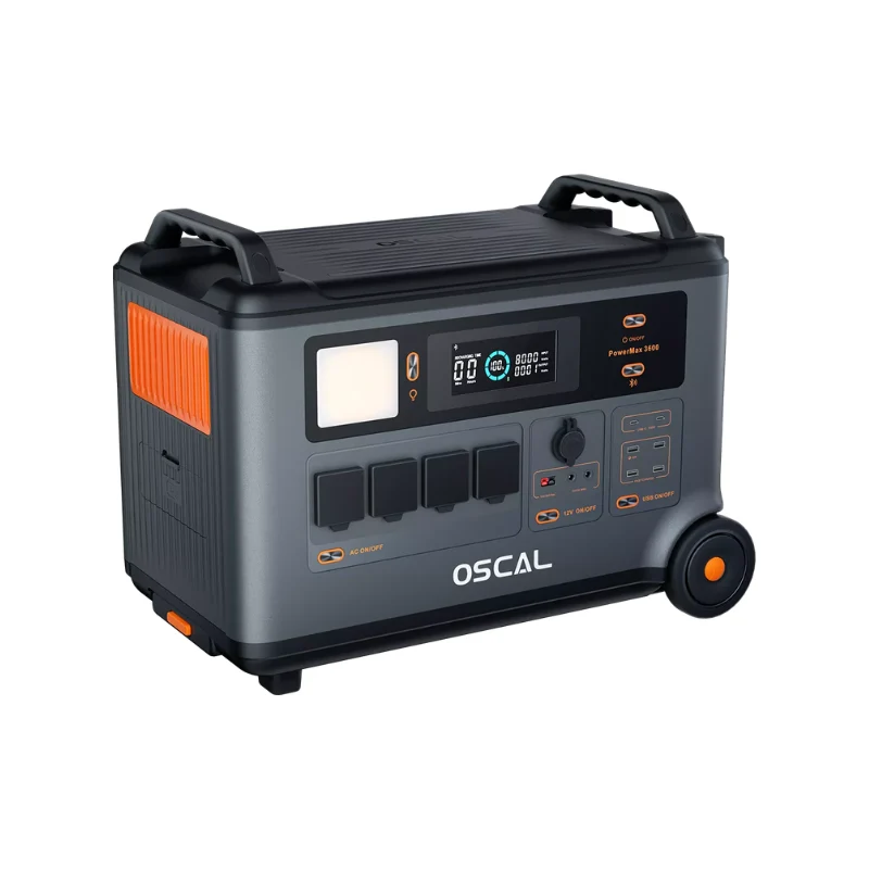 Banco de energia portatil Oscal-PowerMax 3600